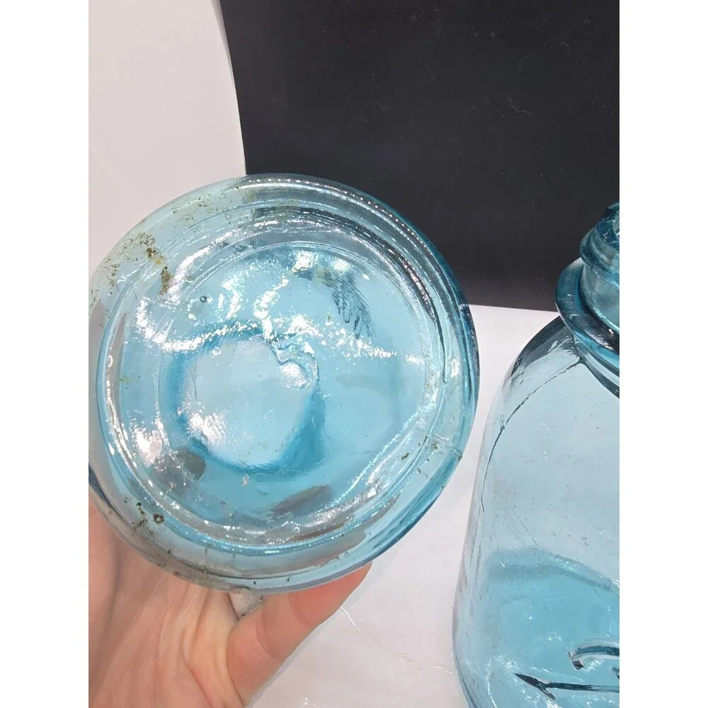Vintage lot of 3 Ball Perfect Mason Jars 